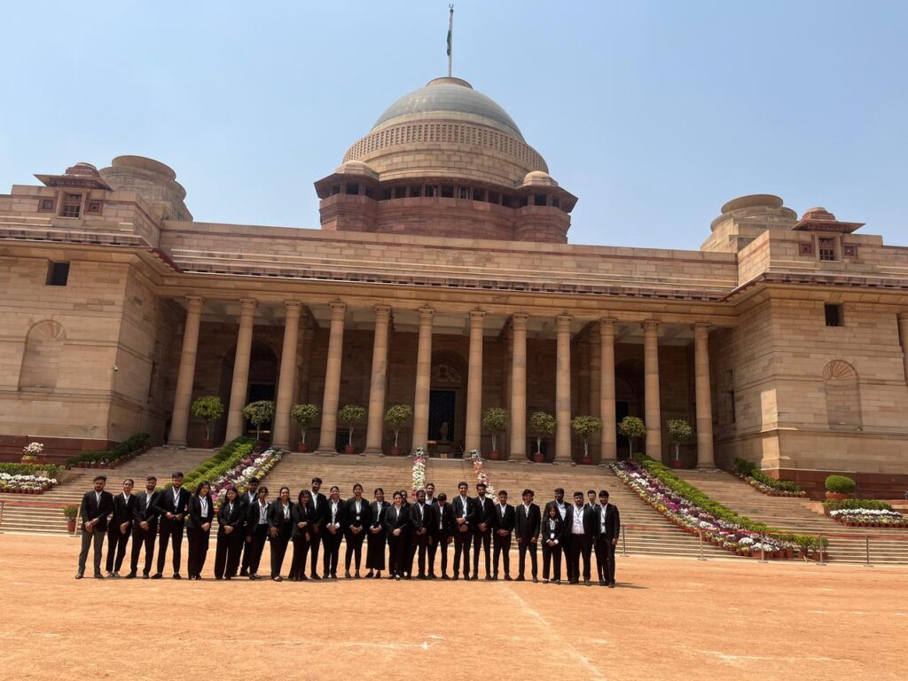 RILS Students Visit Rashtrapati Bhavan